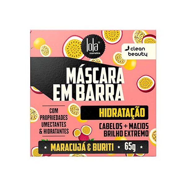 Máscara em Barra Hidratação 65g - Lola Cosmetics