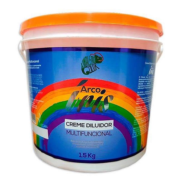 Creme Diluidor Multifuncional Arco-Íris 1,5kg - Kamaleão Color