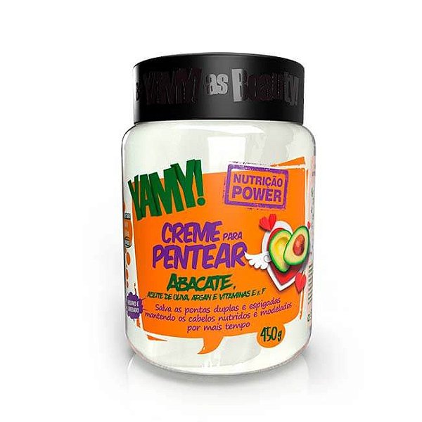 Creme Para Pentear Nutrição Power Abacate 450g - Yamy!