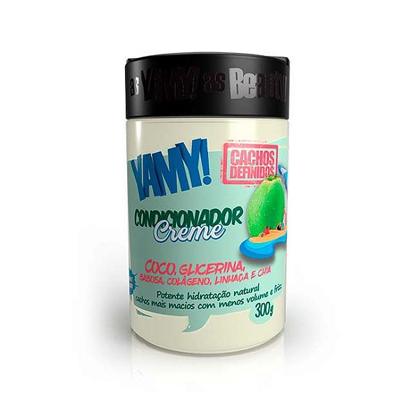 Condicionador Cachos Definidos Creme de Coco 300g - Yamy!