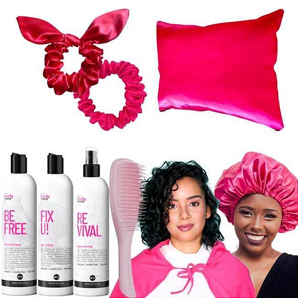 Combo Anti Frizz Cabelos Leves