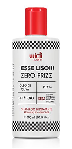 Esse Liso!!! Zero Frizz - Shampoo Hidratante 300ml - Widi Care