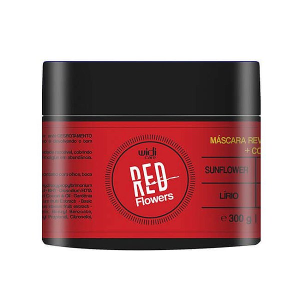 Red Flowers - Máscara de Tratamento para ruivos 300g - Widi Care