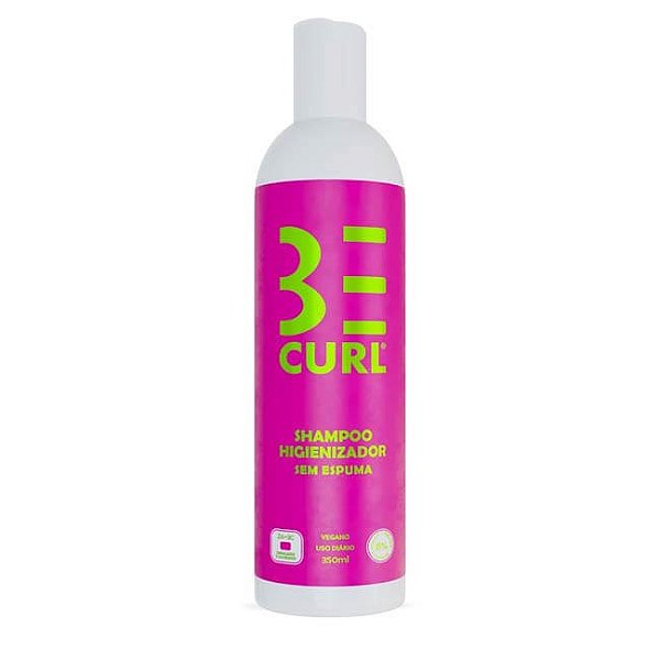 Shampoo Higienizador Sem Espuma 350mL - Be Curl