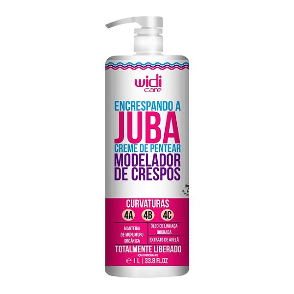 Encrespando a JUBA Creme de Pentear 1L - Widi Care