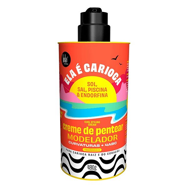 Creme de Pentear Modelador 4ABC Ela é Carioca 480g - Lola