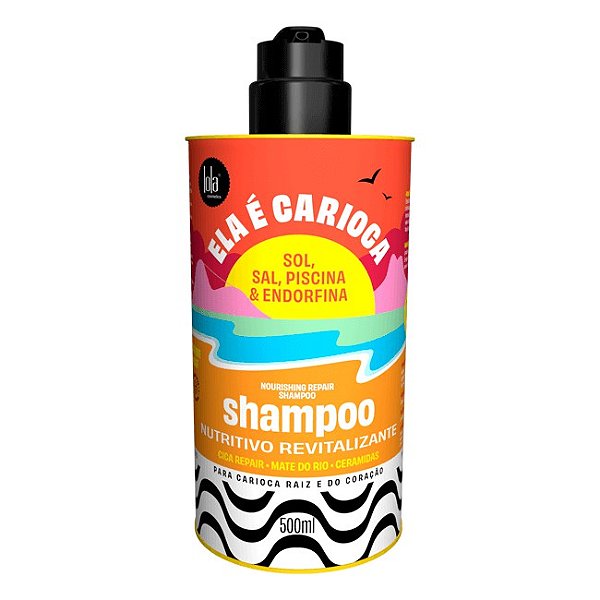 Shampoo Nutritivo Revitalizante Ela é Carioca 500mL - Lola Cosmetics
