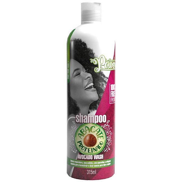 Shampoo Abacate Avocado Wash 315ml - Soul Power