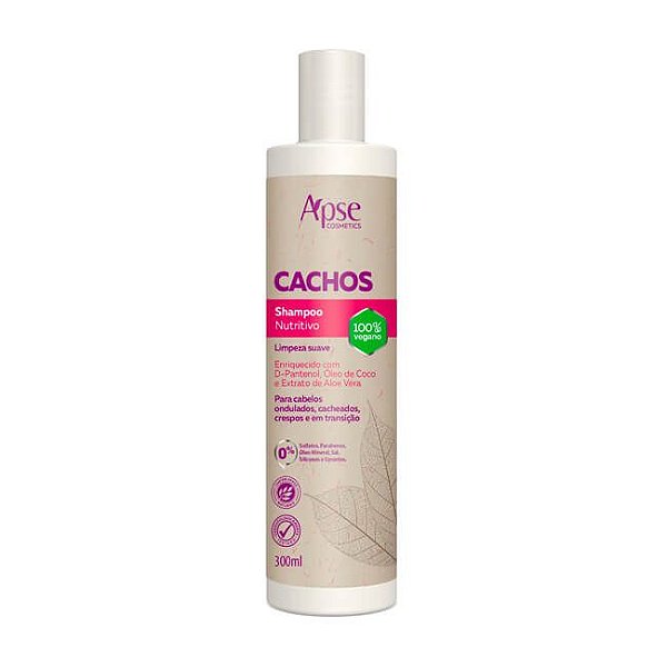 Shampoo Nutritivo Cachos 300ml - Apse