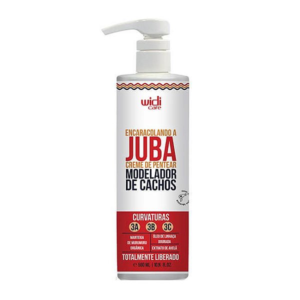 Encaracolando a JUBA Creme de Pentear - 500ml - Widi Care