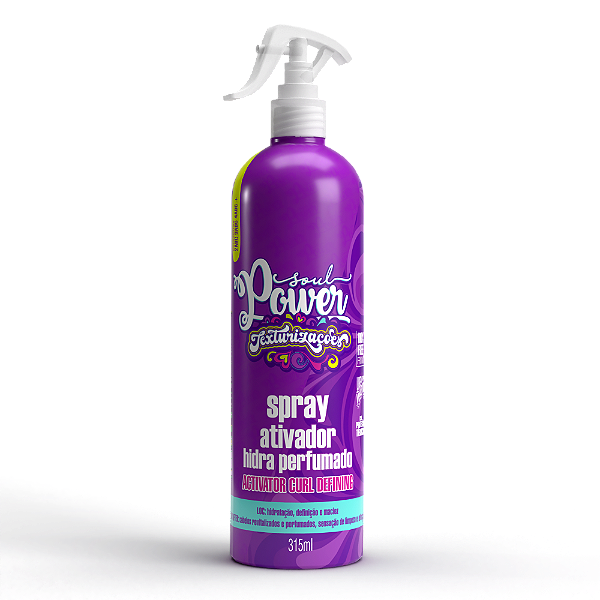 Spray Ativador Hidra Perfumado Curl Defining 315ml - Soul Power
