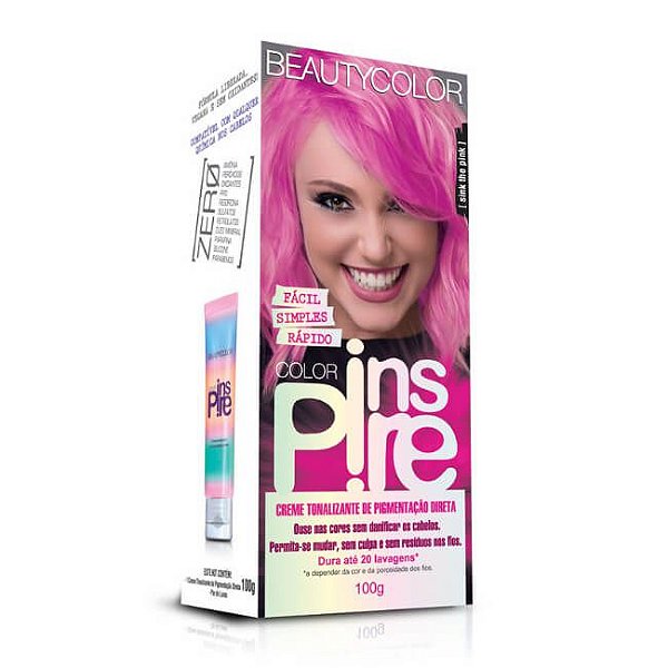 Creme Tonalizante Inspire Sink The Pink 100g - Beauty Color