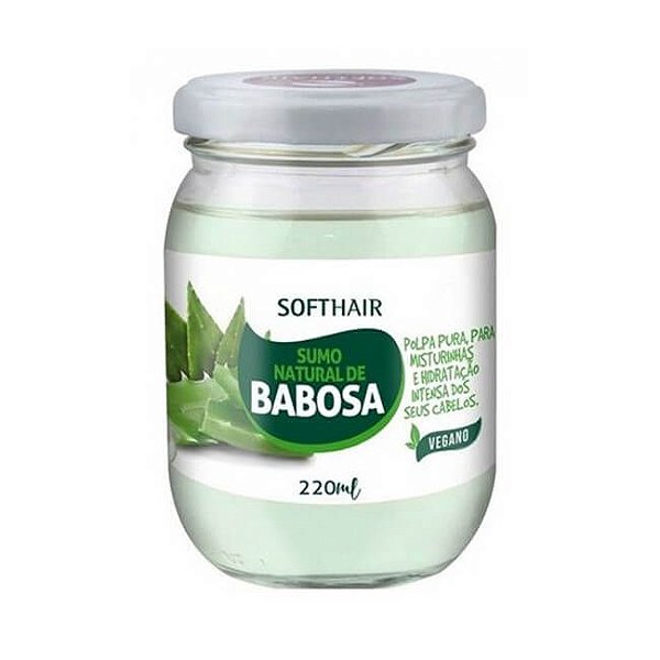 Sumo De Babosa Natural Cabelo E Tônico Crescimento Capilar