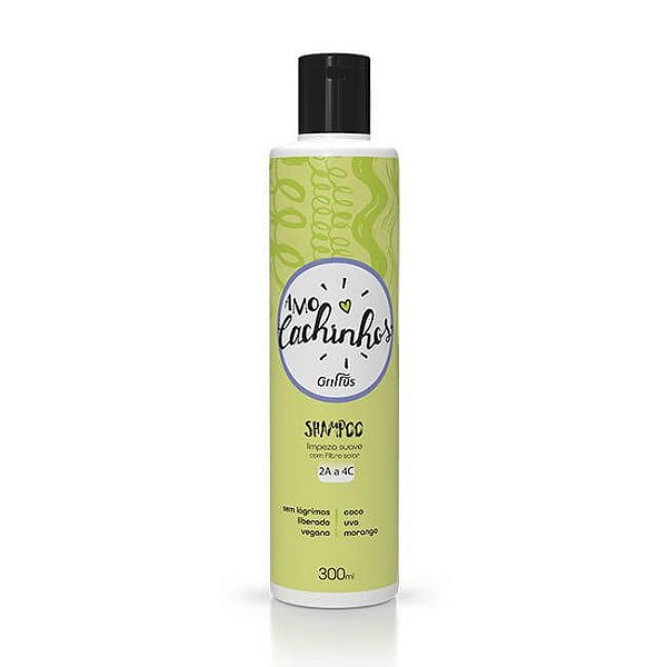 Shampoo Amo Cachinhos 300mL - Griffus