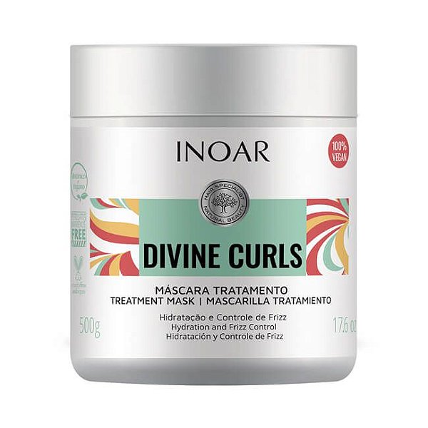 Inoar Divine Curls - Máscara de Tratamento - 500g