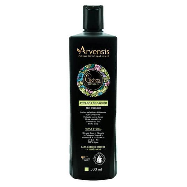 Ativador Cachos Naturais (Crespos/Crespíssimos) 500ml - Arvensis