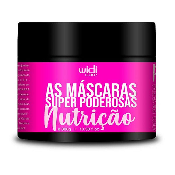 As Máscaras Super Poderosas Nutrição 300g - Widi Care