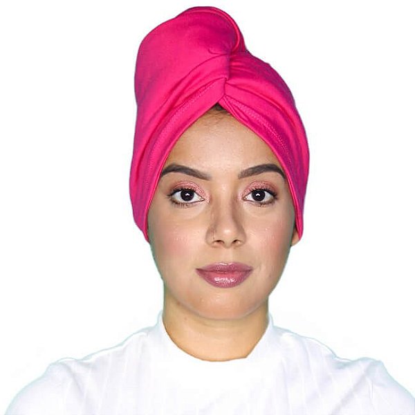 Toalha de Malha Turbante Pink - Turban