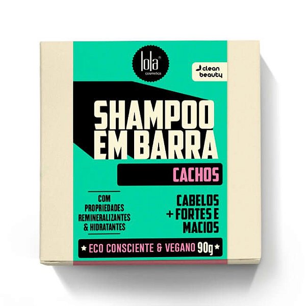 Shampoo em Barra Cachos 90g - Lola Cosmetics