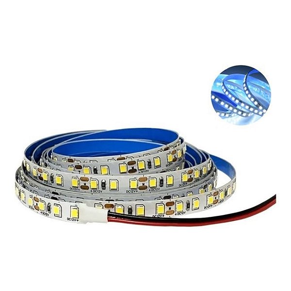 Fita led branco frio 2835 12v 5m 120leds/m Ip20