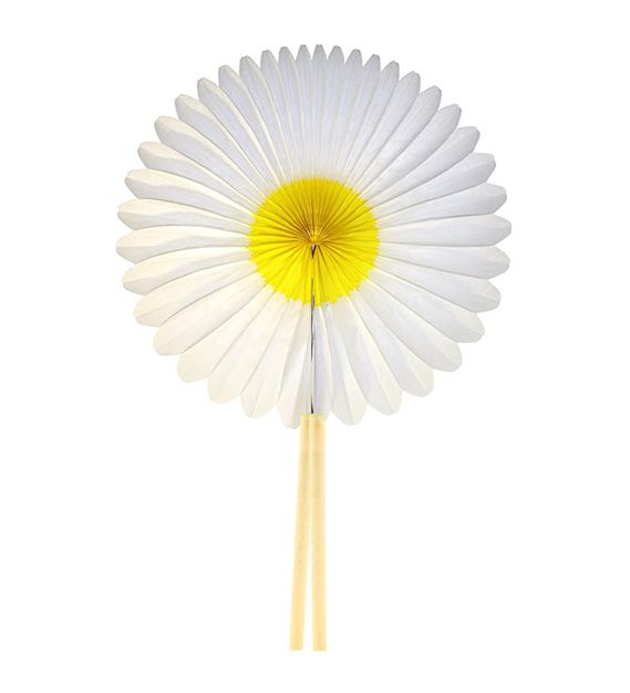 Flor de papel margarida - Daisy (28 cm de diâmetro - 1 peça)