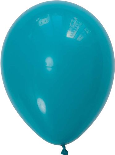 Balão 11" látex - Azul tropical (unidade)