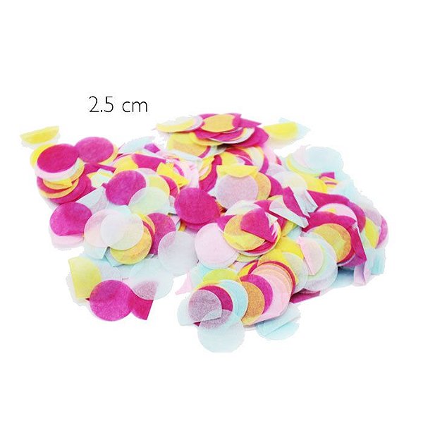 Mix confetes Colors - 2.5 cm (20g)