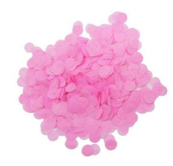 Confete bola pequeno - Rosa (1 cm - 40g)