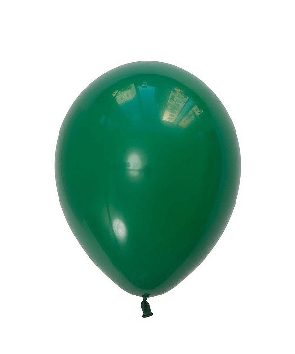 Balão 11" látex - Verde (unidade)