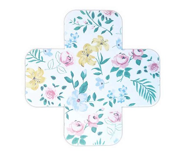 Forminha de doce - Floral (3 cm - 25 unidades)