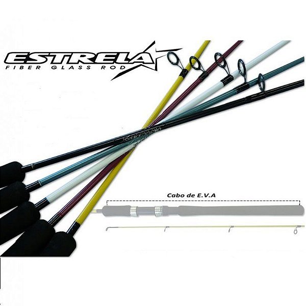 Vara Estrela Ejf-c561m 1.68m 10-20lb Car Marine S