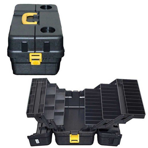 Caixa Pesca Cx-6bj-g-p Grande 6 Bj Preto Hi