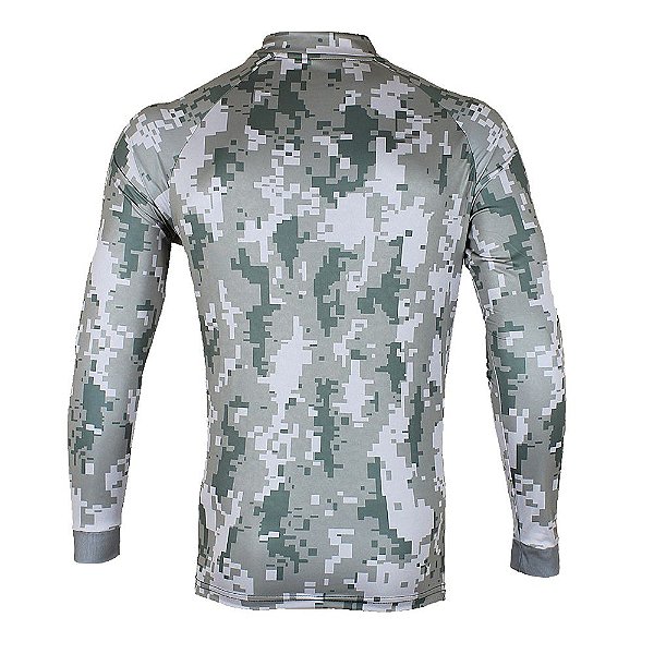 Camisa Masculina Uv 50 Camuflada Urbana G Nortrek