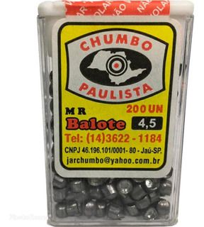 Chumbinho 4.5 Balote C/200 Paulista
