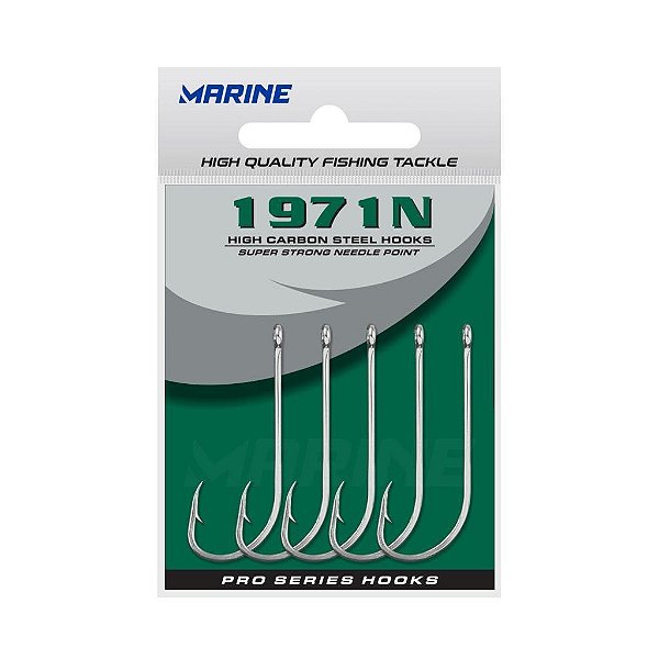 Pc Anzol 1971 7/0 Nickel C/10 Marine Sports