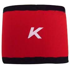 Faixa Capitao Dupla Face Neoprene Preto/vermelho K