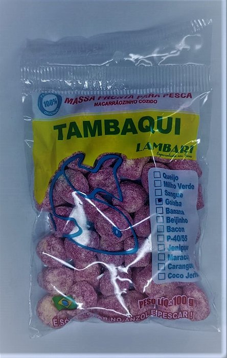 Massa Pronta Tambaqui Goiaba 100g Lambari