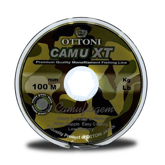 Linha Camu Xt 100m 0.25mm 19.8lb Ottoni