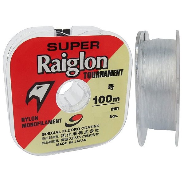 Linha Raiglon Cinza 100m 0.520mm 40lb Raiglon