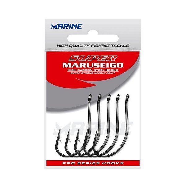 Pc Anzol Super Maruseigo 22 Black C/25 Marine Spor