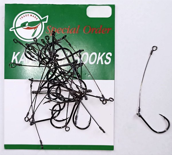 Pc Anzol Tinu Kawasemi 8 Black Encastoado S/g C/10