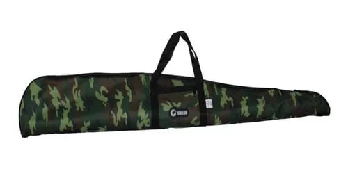 Capa Carabina Almofadada 1.30m Camuflada Sol