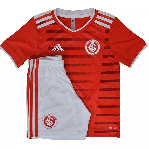 Kit Camisa/shorts Time Infantil Internacional 06