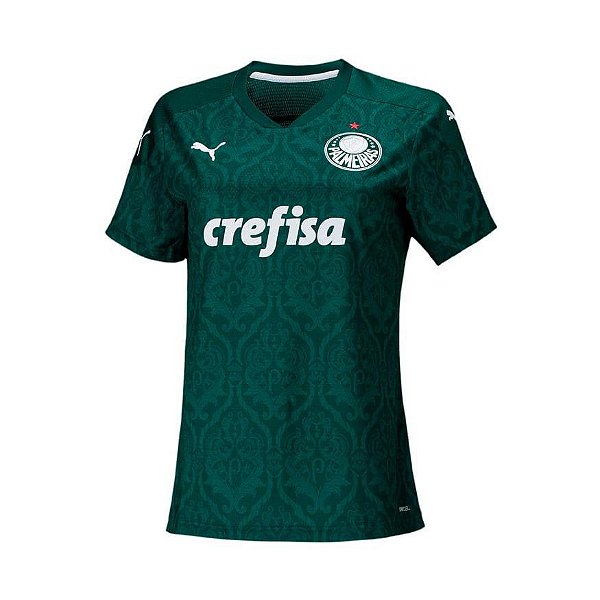 Camisa Time Feminina Baby Look Palmeiras M Ginga S