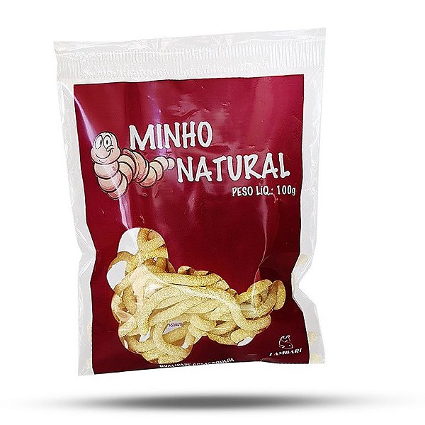 Massa Minho Natural 100g Lambari Para Pesc