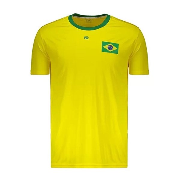 Camisa Masculina Brasil P Kanxa