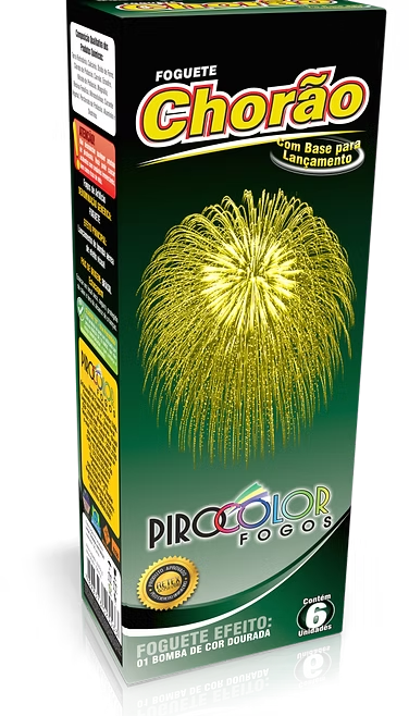 Foguete Chorao C/6 Pirocolor Fogos