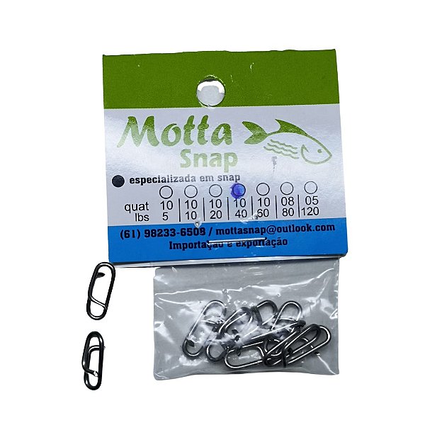 Pc Snap 40lbs C/10 Motta Snap