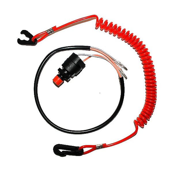 Botao 4/15/40hp Cordao Corta Circuito Original Hid