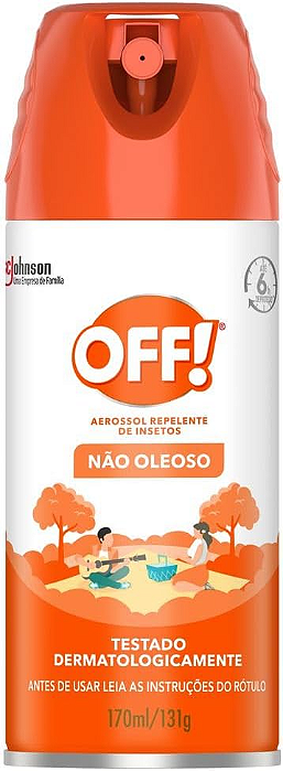 Repelente 165ml Off Aerosol Sc Johnson